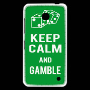 Coque Nokia Lumia 630 Keep Calm Gamble Vert
