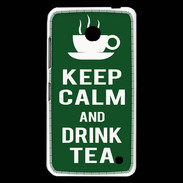 Coque Nokia Lumia 630 Keep Calm Drink Tea Vert
