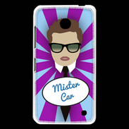 Coque Nokia Lumia 630 Mister Car Chatain