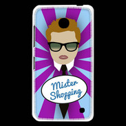 Coque Nokia Lumia 630 Mister Shopping Roux