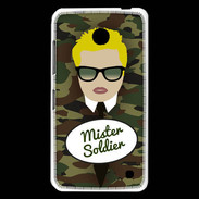 Coque Nokia Lumia 630 Mister Soldier Blond