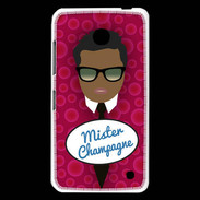 Coque Nokia Lumia 630 Mister Champagne Black