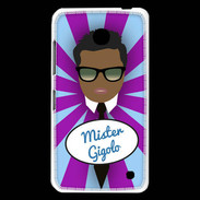 Coque Nokia Lumia 630 Mister Gigolo Black