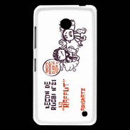 Coque Nokia Lumia 630 Adishatz Raffut au rugby