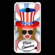 Coque Nokia Lumia 630 Miss USA Rousse