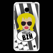 Coque Nokia Lumia 630 Miss Bretagne Blonde