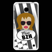 Coque Nokia Lumia 630 Miss Bretagne Rousse