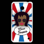 Coque Nokia Lumia 630 Miss France Black