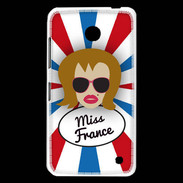 Coque Nokia Lumia 630 Miss France Rousse