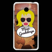 Coque Nokia Lumia 630 Miss Guadeloupe Blonde