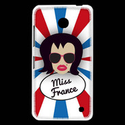Coque Nokia Lumia 630 Miss France Brune