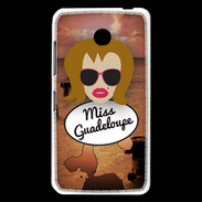 Coque Nokia Lumia 630 Miss Guadeloupe Rousse