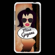 Coque Nokia Lumia 630 Miss Guyane Brune