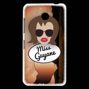 Coque Nokia Lumia 630 Miss Guyane Chatain