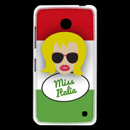 Coque Nokia Lumia 630 Miss Italie Blonde
