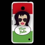 Coque Nokia Lumia 630 Miss Italie Brune