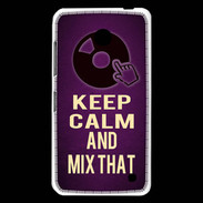 Coque Nokia Lumia 630 Keep Calm and Mix That Violet