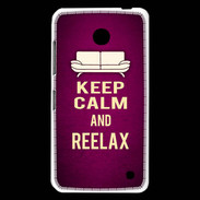 Coque Nokia Lumia 630 Keep Calm and Reelax Rose