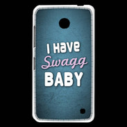 Coque Nokia Lumia 630 I have Swag bleu ZG