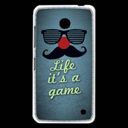 Coque Nokia Lumia 630 Life It's a game ZG