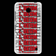 Coque Nokia Lumia 630 L'seum rouge