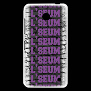 Coque Nokia Lumia 630 L'seum violet