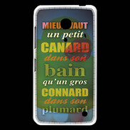 Coque Nokia Lumia 630 Canard Bain ZG