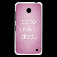 Coque Nokia Lumia 630 Sexo Apéro Dodo rose ZG