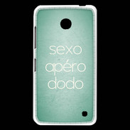 Coque Nokia Lumia 630 Sexo Apéro Dodo vert ZG
