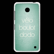 Coque Nokia Lumia 630 Vélo Boulot Dodo Vert ZG