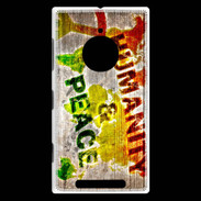 Coque Nokia Lumia 830 Humanité et paix