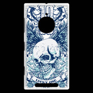 Coque Nokia Lumia 830 Tête de mort Lucky One 13