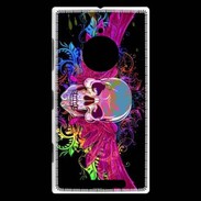 Coque Nokia Lumia 830 Tête de mort design et colorée