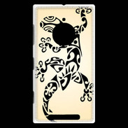 Coque Nokia Lumia 830 Salamandre tribal