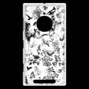 Coque Nokia Lumia 830 Design Fleur Tribal