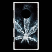 Coque Nokia Lumia 830 Feuille de cannabis en fumée