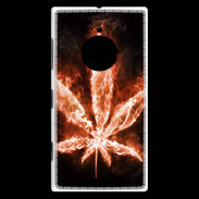 Coque Nokia Lumia 830 Cannabis en feu