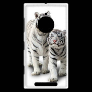 Coque Nokia Lumia 830 Tigre blanc