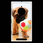 Coque Nokia Lumia 830 Bull mastiff chiot