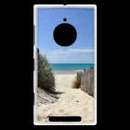 Coque Nokia Lumia 830 Accès à la plage
