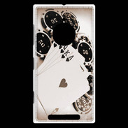 Coque Nokia Lumia 830 Vintage Poker