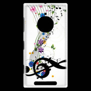Coque Nokia Lumia 830 Farandole de notes de musique 1