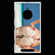 Coque Nokia Lumia 830 Belle fesse sur la plage