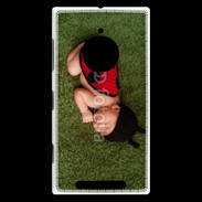 Coque Nokia Lumia 830 Bébé coccinelle
