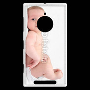 Coque Nokia Lumia 830 Bébé allongé sur le dos