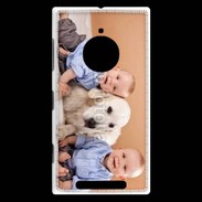 Coque Nokia Lumia 830 Jumeau avec chien