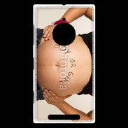 Coque Nokia Lumia 830 Femme enceinte ventre 