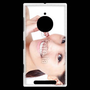 Coque Nokia Lumia 830 Femme asiatique glamour et souriante