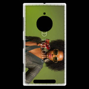 Coque Nokia Lumia 830 Femme metisse noire 3