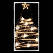 Coque Nokia Lumia 830 Sapin de noël feu d'artifice